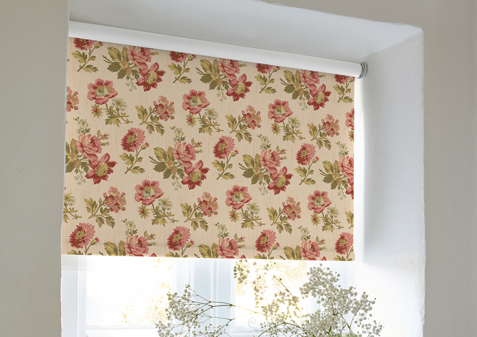 Shabby Chic by Rachel Ashwell Eloise (Blackout), Vintage Pink - Twist&Fit Roller Blind - Image 5